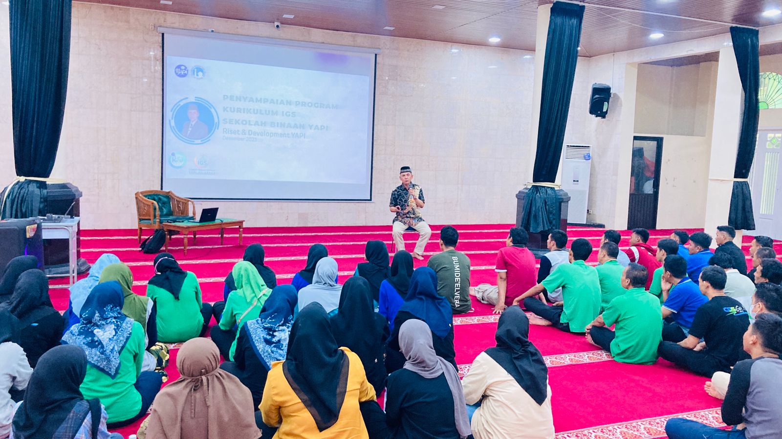 Sosialisasi Program Islamic Green School (IGS) YAPI: Mengintegrasikan Semua Elemen Sekolah Part 1